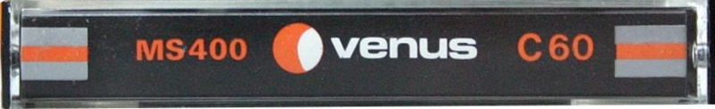 Compact Cassette Venus 60 "MS 400" Type I Normal 1984 Hong Kong