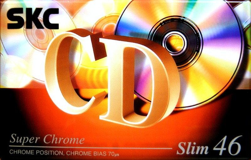 Compact Cassette SKC CD 46 Type II Chrome 2001 Worldwide