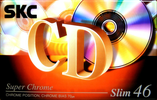Compact Cassette SKC CD 46 Type II Chrome 2001 Worldwide