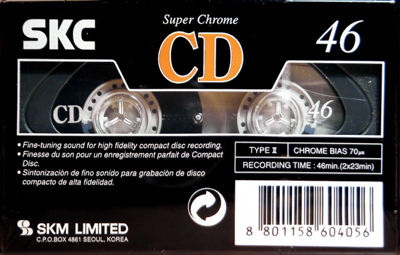 Compact Cassette: Sunkyong Magnetic Limited (SKM) SKC - CD 46