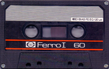 Compact Cassette Elite Ferro I 60 Type I Normal 1980 Germany