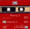 Compact Cassette Elite Ferro I 60 Type I Normal 1980 Germany