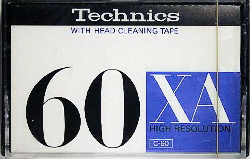 Compact Cassette: Matsushita Technics - XA 60