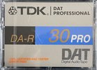 cover of Digital Audio Tape TDK DA-R PRO Type IV Metal