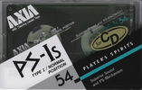Compact Cassette AXIA PS-Is 54 "PS-Is 54 N" Type I Normal 1988 Japan