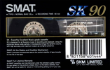 Compact Cassette Smat SK 90 Type I Normal 1992 Europe