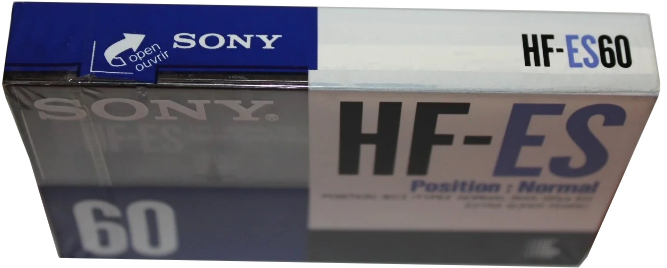 Compact Cassette Sony HF-ES 60 "HF-ES 60C" Type I Normal 1990 Europe