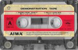 Compact Cassette Aiwa "DMC-143" Demonstration Tape 1976 Japan