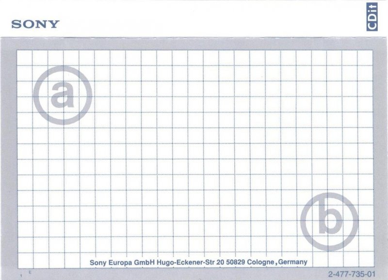 Compact Cassette: Sony  - CDit I 74