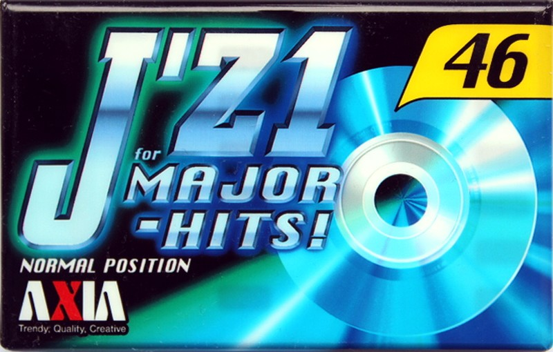 Compact Cassette AXIA J`z 1 46 "JZ1H 46" Type I Normal 1998 Japan