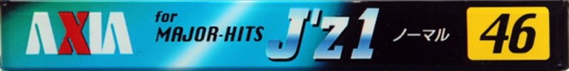 Compact Cassette AXIA J`z 1 46 "JZ1H 46" Type I Normal 1998 Japan
