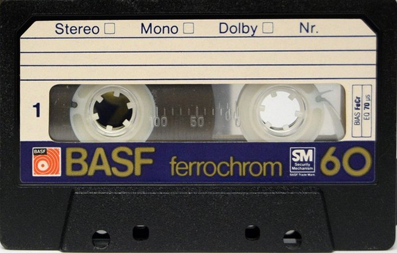 Compact Cassette BASF Ferrochrom 60 Type III Ferro Chrome 1978 Europe
