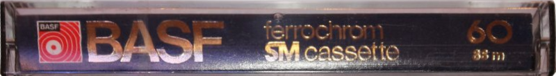 Compact Cassette BASF Ferrochrom 60 Type III Ferro Chrome 1978 Europe