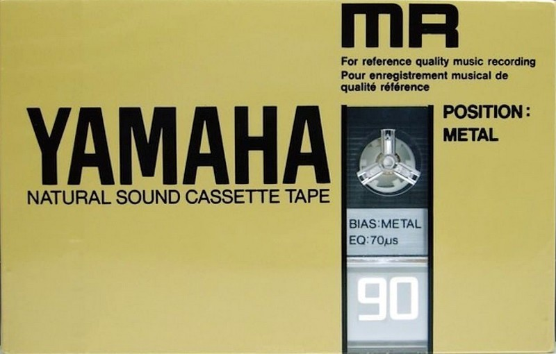 Compact Cassette Yamaha MR 90 Type IV Metal 1982 Worldwide