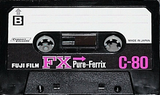 Compact Cassette Fuji Film FX 80 Type I Normal 1974 Japan