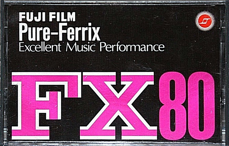 Compact Cassette Fuji Film FX 80 Type I Normal 1974 Japan