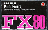 Compact Cassette Fuji Film FX 80 Type I Normal 1974 Japan