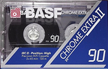 Compact Cassette BASF Chrome Extra II 90 Type II Chrome 1991 Europe