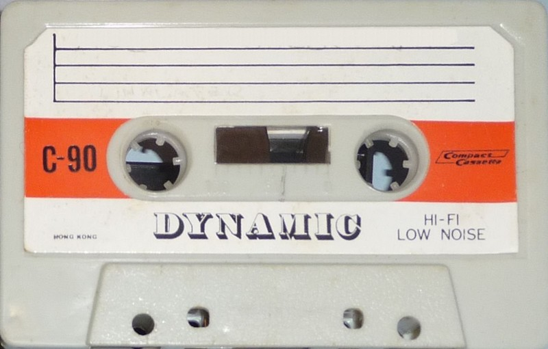 Compact Cassette Dynamic 90 Type I Normal Hong Kong