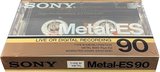 Compact Cassette Sony Metal-ES 90 Type IV Metal 1986 USA