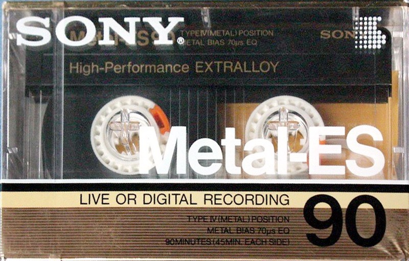 Compact Cassette: Sony  - Metal-ES 90