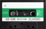 Compact Cassette Classic GS / Grace 80 Type I Normal 2023 Worldwide