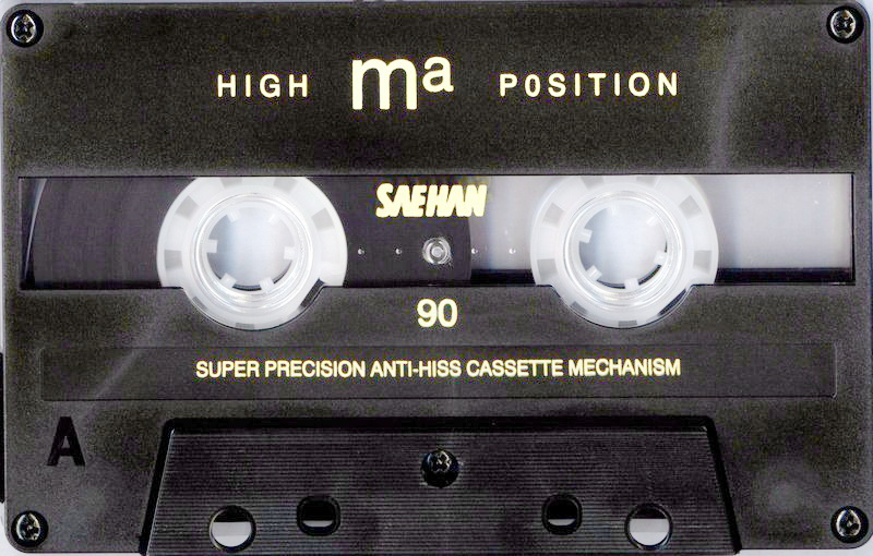 Compact Cassette Saehan MA 90 Type II Chrome 1994 Europe