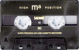 Compact Cassette Saehan MA 90 Type II Chrome 1994 Europe