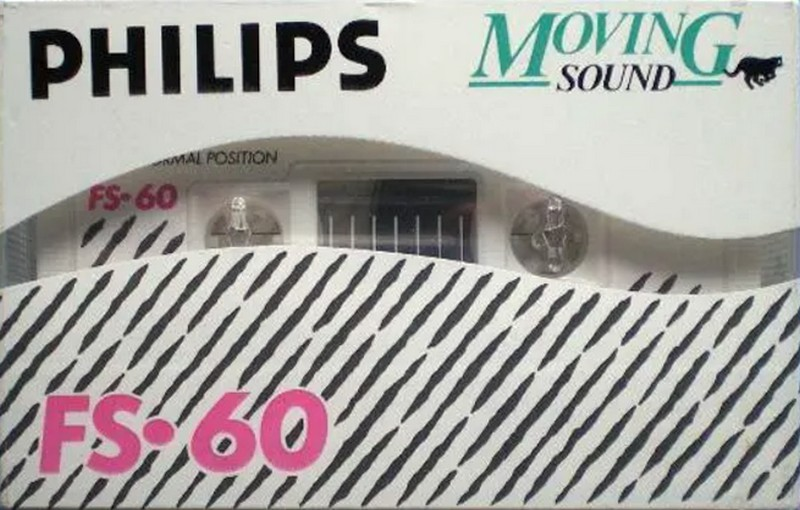 Compact Cassette: Philips  - Moving Sound 60