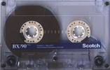 Compact Cassette Scotch BX 90 Type I Normal 1990 Europe