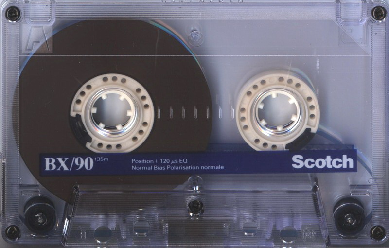 Compact Cassette: Sunkyong Magnetic Limited (SKM) Scotch - BX 90