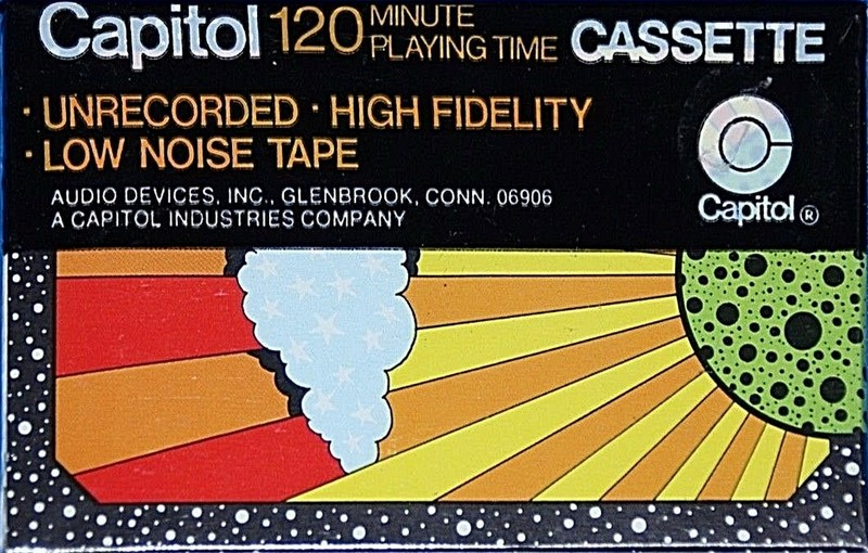 Compact Cassette Capitol Psychedelic Planet 120 Type I Normal 1970 USA
