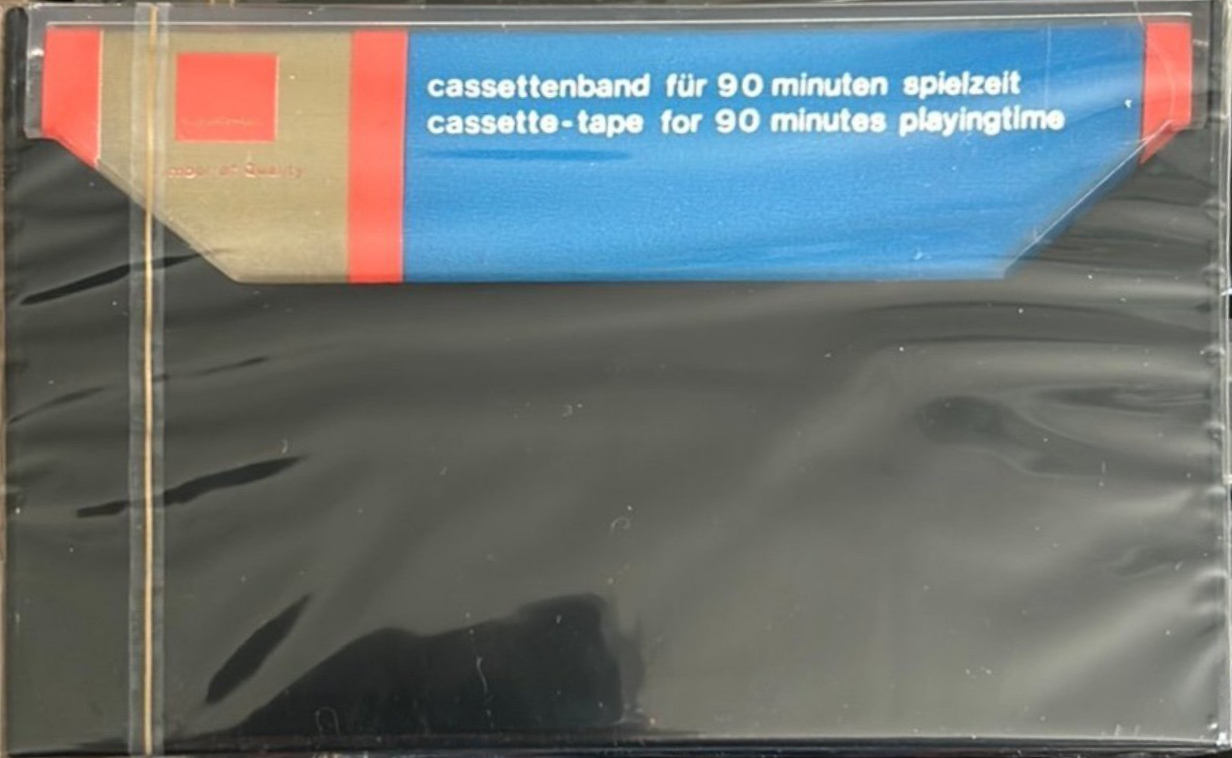 Compact Cassette Mark 90 Type I Normal Unknown Country