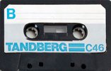 Compact Cassette Tandberg 46 Type I Normal 1981 Europe