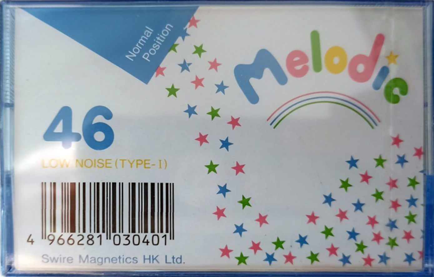 Compact Cassette Melodic 46 "Blue" Type I Normal 1986 Japan