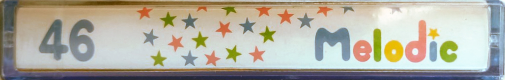 Compact Cassette Melodic 46 "Blue" Type I Normal 1986 Japan