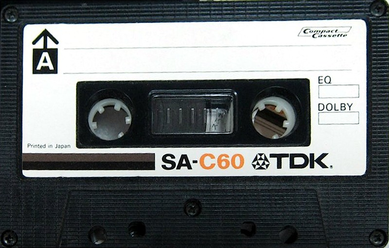 Compact Cassette TDK SA 60 Type II Chrome 1974 Japan