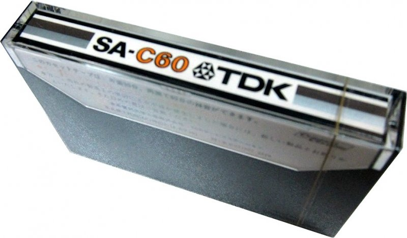 Compact Cassette TDK SA 60 Type II Chrome 1974 Japan