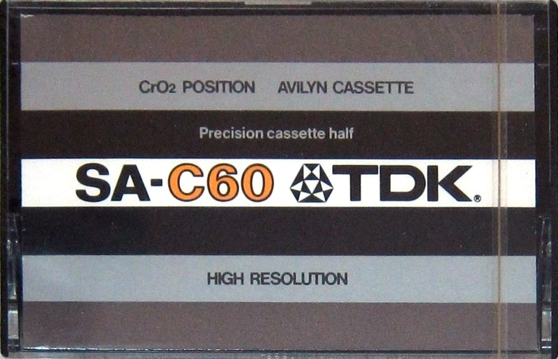 Compact Cassette: TDK  - SA 60