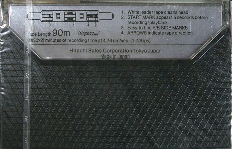 Compact Cassette: Maxell / Hitachi Hitachi - ME 60