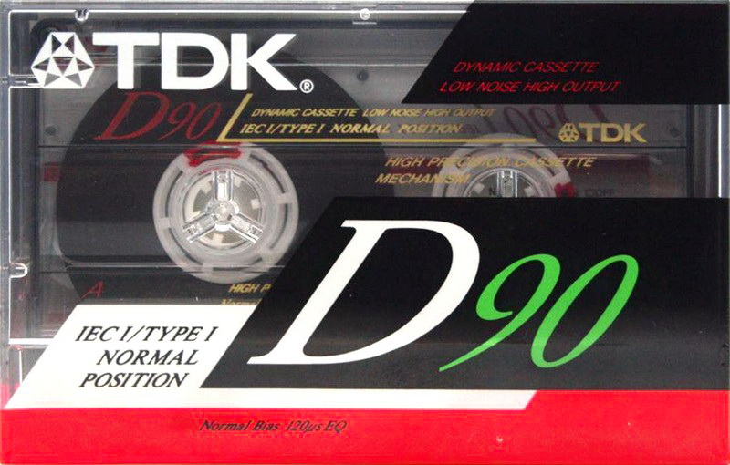 Compact Cassette: TDK  - D 90