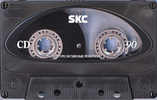 Compact Cassette SKC CD 90 Type II Chrome 2001 Worldwide
