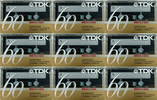 Compact Cassette TDK 60 Type I Normal Japan