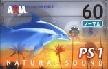 Compact Cassette AXIA PS-I / PS-1 60 "PS1Q 60" Type I Normal 2002 Japan
