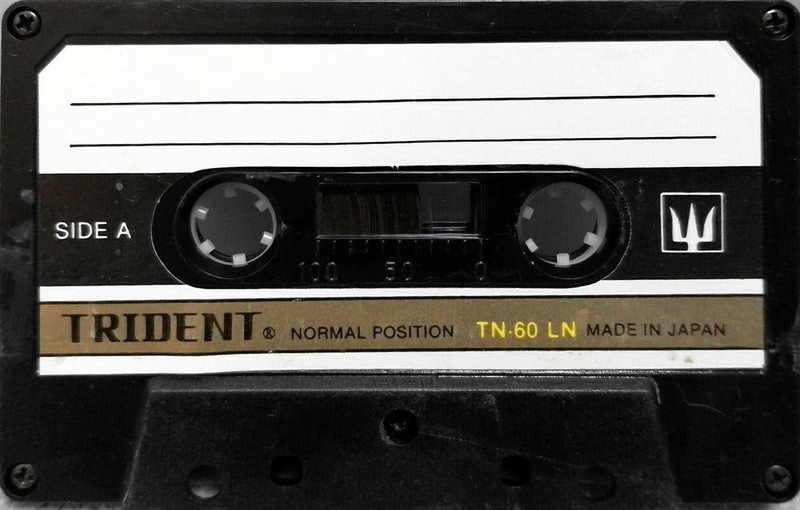 Compact Cassette Trident 60 Type I Normal Japan
