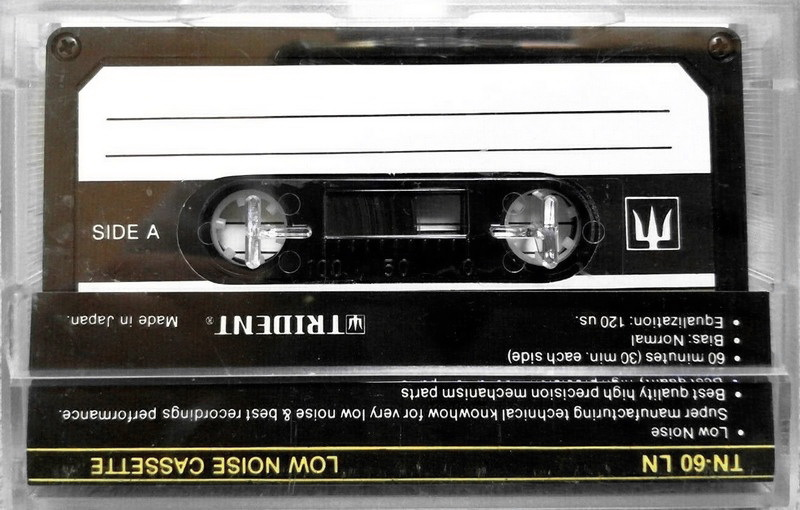 Compact Cassette Trident 60 Type I Normal Japan