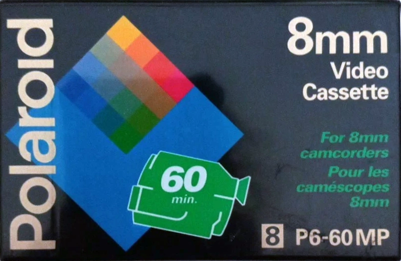 Video8, Hi8, Digital8 Polaroid 60 Type IV Metal 1994 North America