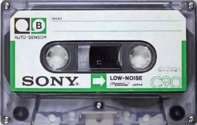 Compact Cassette Sony 90 "High Fidelity" Type I Normal 1971 USA