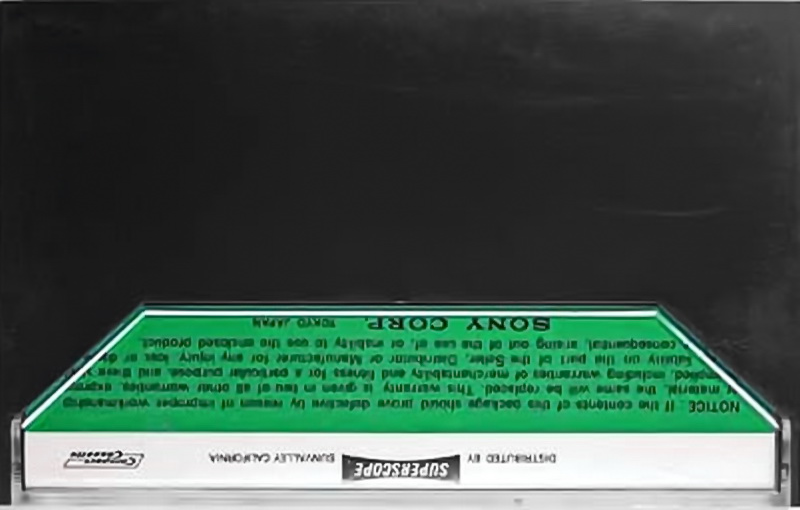 Compact Cassette Sony 90 "High Fidelity" Type I Normal 1971 USA