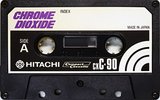 Compact Cassette Hitachi CX 90 Type II Chrome 1972 Worldwide